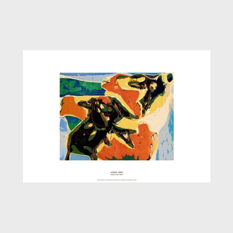 A3 �륤���������Ѵ� �ݥ����� Asger Jorn - Untitled (1972) [ �̲� ����ƥꥢ ���� ������ ������� �ɳݤ� ���� ��ݲ� ���� ]�ڤ椦�ѥ��å��Բġ�