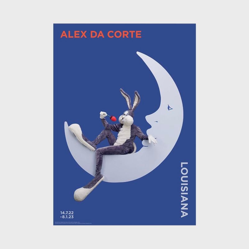 A2 �륤���������Ѵ� �ݥ����� Alex Da Corte - Rubber Pencil Devil rabbit [ �̲� ����ƥꥢ ���� ������ ������� �ɳݤ� ���� ��ݲ� ���� ]�ڤ椦�ѥ��å��Բġ�