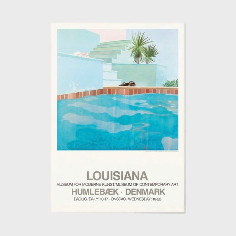 A1 �륤���������Ѵ� �ݥ����� David Hockney �ǥ������åɡ��ۥå��ˡ� - Pool and steps [ �̲� ����ƥꥢ ���� ������ ������� �ɳݤ� ���� ��ݲ� ���� ]�ڤ椦�ѥ��å��Բġ�