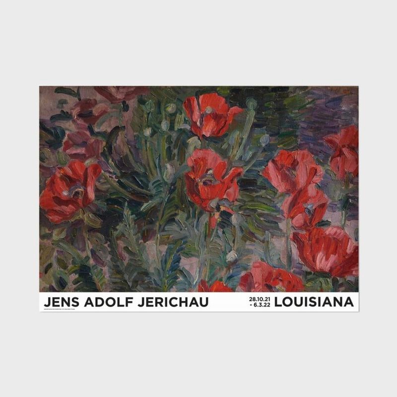 A1 �륤���������Ѵ� �ݥ����� Jerichau - Blossoming poppies (1912) [ �̲� ����ƥꥢ ���� ������ ������� �ɳݤ� ���� ��ݲ� ���� ]�ڤ椦�ѥ��å��Բġ�
