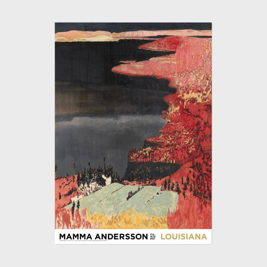 絵画 ALAN FORBES A0 ルイジアナ美術館 ポスター Mamma Andersson - The Day After