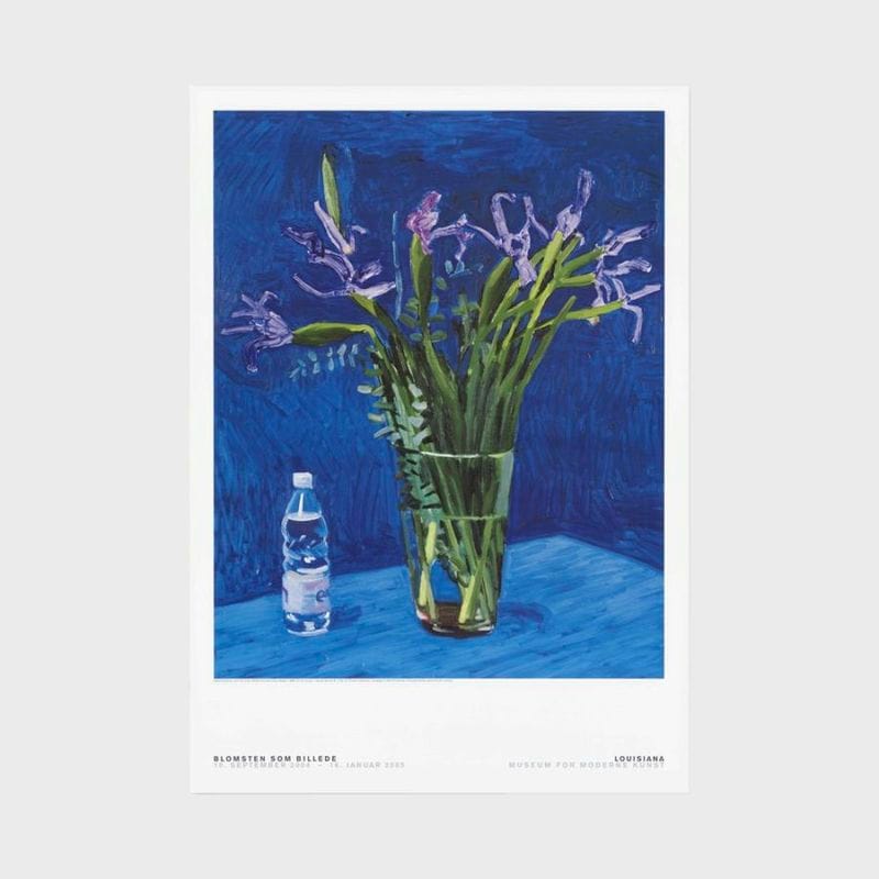 A1 륤Ѵ ݥ David Hockney ǥåɡۥåˡ - Iris with Evian bottle [ ̲ ƥꥢ    ɳݤ  ݲ  ]ڤ椦ѥåԲġ