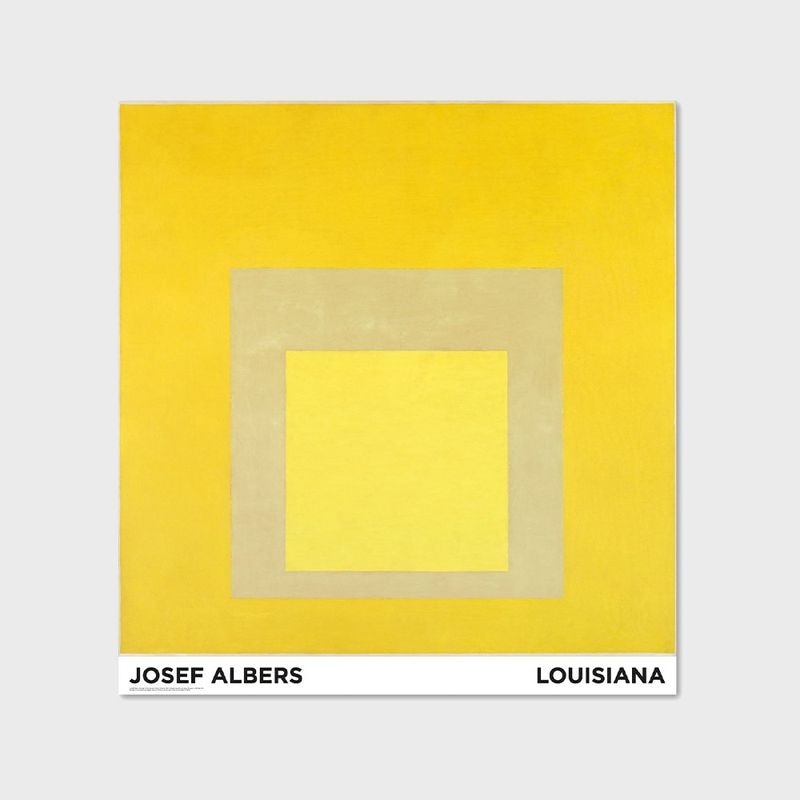 790841mm 륤Ѵ ݥ Josef Albers 襼աС ? Homage to the Square - Yellow Climate (1961)