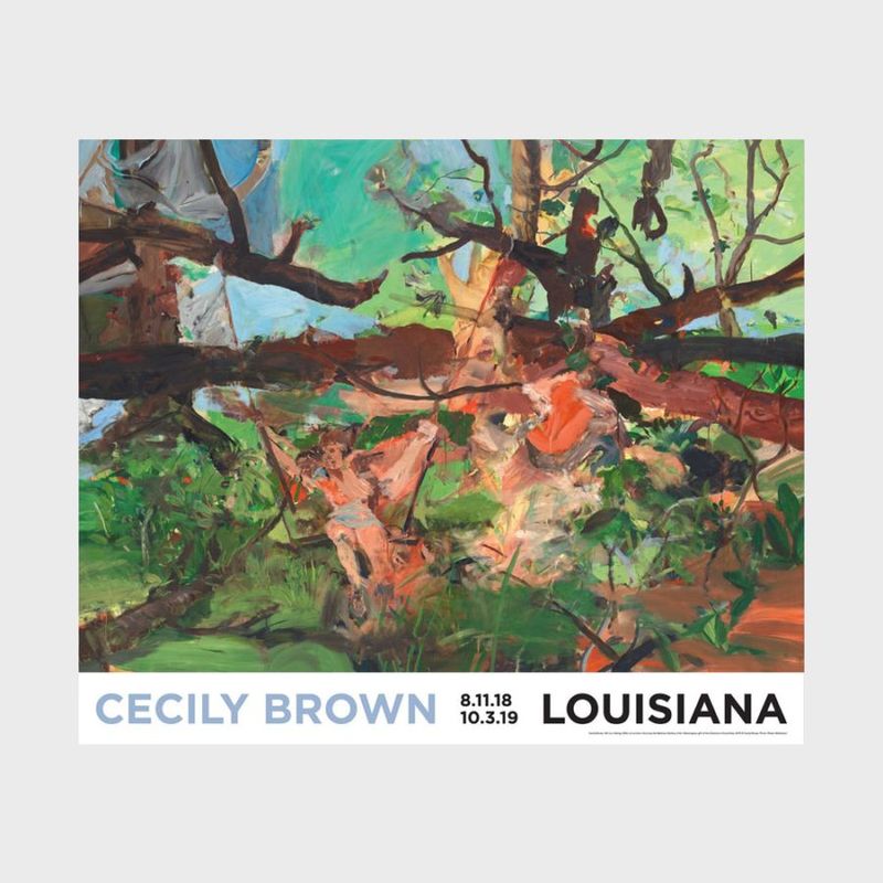 840 x 700mm 륤Ѵ ݥ Cecily Brown - Girl on a Swing (2004) [ ̲ ƥꥢ    ɳݤ  ݲ  ]ڤ椦ѥåԲġ