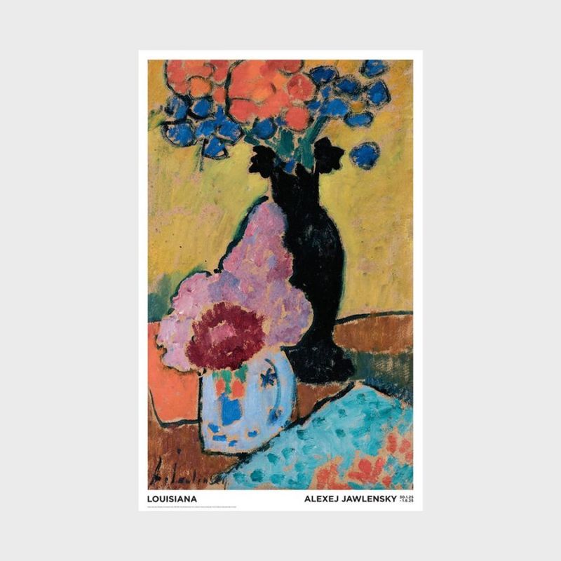 594 x 962mm 륤Ѵ ݥ Ale x ej Jawlensky - Still Life with Black Vase (1909). Museum Wiesbaden [ ̲ ƥꥢ    ɳݤ  ݲ  ]ڤ椦ѥåԲġ