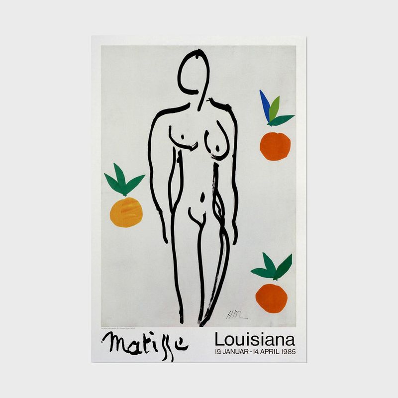 820 x 1240mm 륤Ѵ ݥ Henri Matisse  ޥƥ - Model and Oranges (1953) [ ̲ ƥꥢ    ɳݤ  ݲ  ]ڤ椦ѥåԲġ