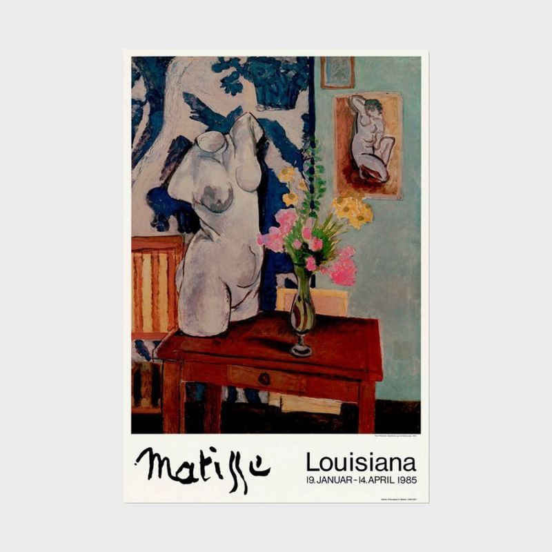 620 x 920mm 륤Ѵ ݥ Henri Matisse  ޥƥ - Plaster Torso and Flowers [ ̲ ƥꥢ    ɳݤ  ݲ  ]ڤ椦ѥåԲġ