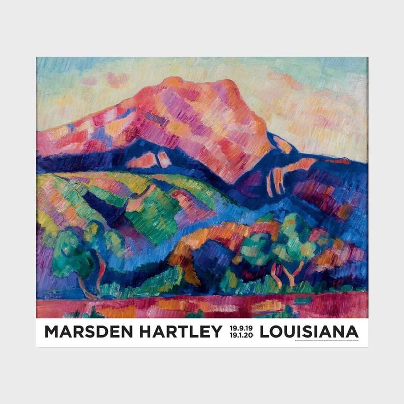 680 x 594mm 륤Ѵ ݥ Marsden Hartley - Mont Saint-Victoire (1927) [ ̲ ƥꥢ    ɳݤ  ݲ  ]ڤ椦ѥåԲġ