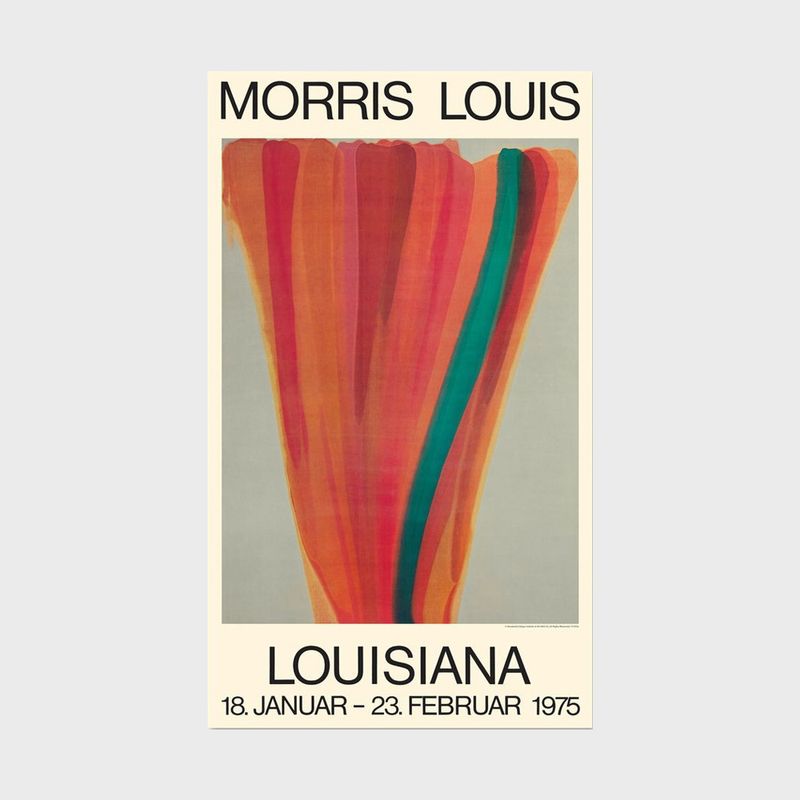 500 x 854mm 륤Ѵ ݥ Morris Louis ⡼ꥹ륤 - Louisiana (1975) [ ̲ ƥꥢ    ɳݤ  ݲ  ]ڤ椦ѥåԲġ