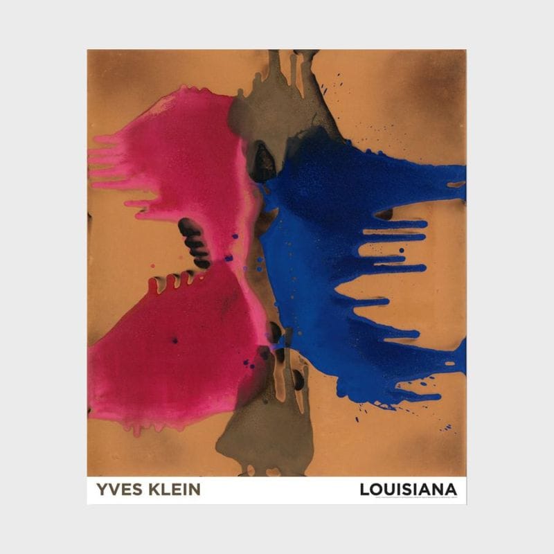 594 x 714mm 륤Ѵ ݥ Yves Klein 饤 - Fire Colour - fc 17 (1962) [ ̲ ƥꥢ    ɳݤ  ݲ  ]ڤ椦ѥåԲġ