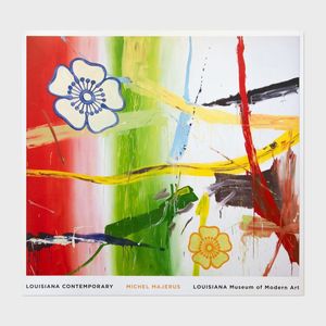 1000 x 940 mm�ݥ����� Michel Majerus - Untitled (2000)�ڤ椦�ѥ��å��Բġ�