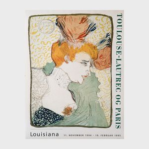 620 x 800 mm�ݥ����� Henri de Toulouse - Mademoiselle Marcelle Lender�ڤ椦�ѥ��å��Բġ�