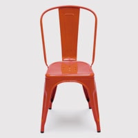 tolix トリックス/A-Chair Aチェア/ホワイト・レッド [パリ