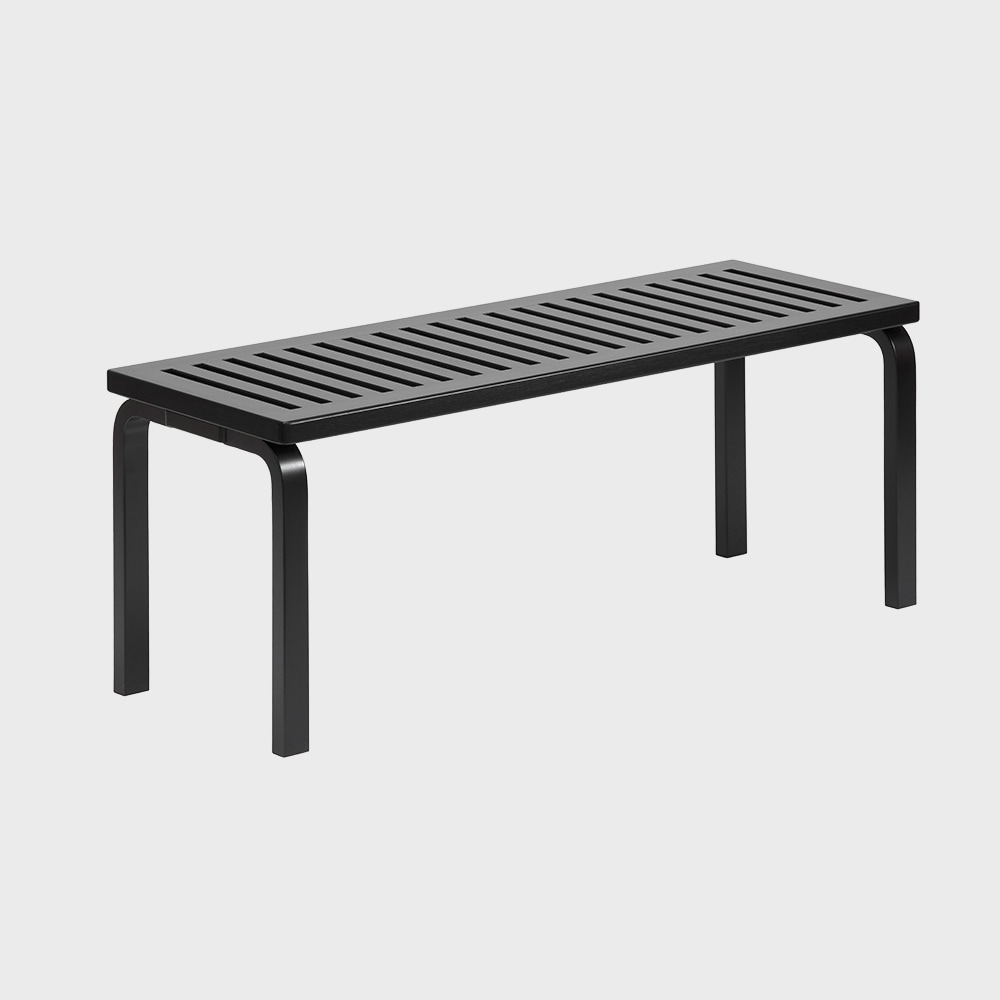 artek アルテック ベンチ 木製 チェア 153A 黒 ブラック / artek