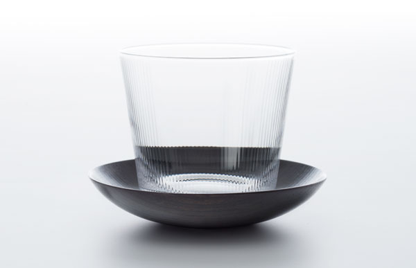 松徳硝子 / 冷茶器 冷茶グラス Muji ムジ 茶托 来客用 セット [ グラス