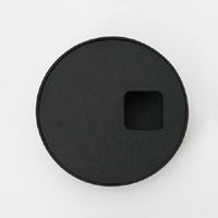 南部鉄器 / 釜定 / 灰皿 / 角穴クラフト [ 灰皿 南部鉄器 / 釜定