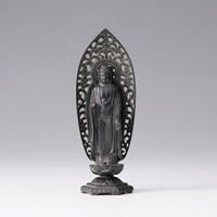 仏教美術 阿弥陀仏如来仏像 家 玄関 仏堂奉納 銅製 銅器 高岡銅器 金属仏像/十二支のお守り本尊/15cm/阿弥陀如来【ゆうパケット