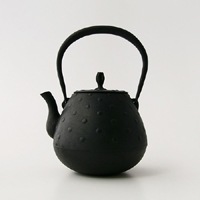 美品 南部鉄器 釜定 鉄瓶 やかん 秋の実 あられ 入手困難 釜定<br>秋の実 あられ 鉄瓶 | 台所道具 | kuriyaオンライン