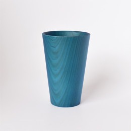 【THE EASTON】能登ヒバタンブラー ストレートタイプ 越前塗 久太郎ブルー【SOU】