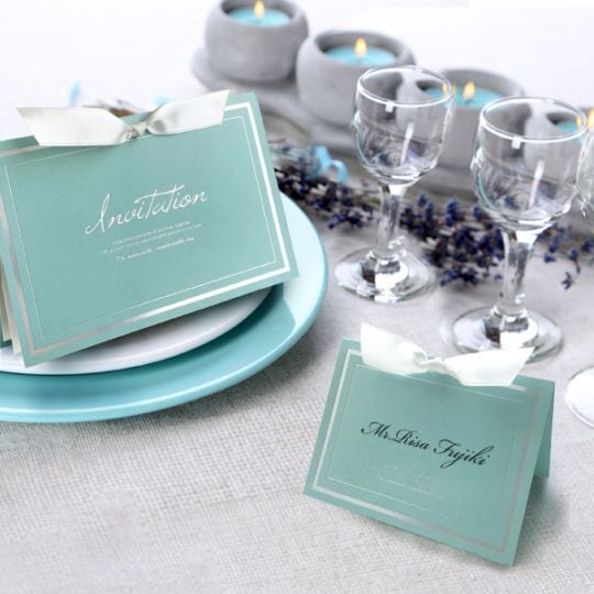 席札【リュボン】マカロンミント