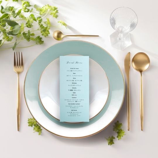 ドリンクメニュー表【オーブ】マカロンミント