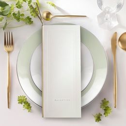 席次表【バレンシア】パールアイボリーN 箔ゴールド