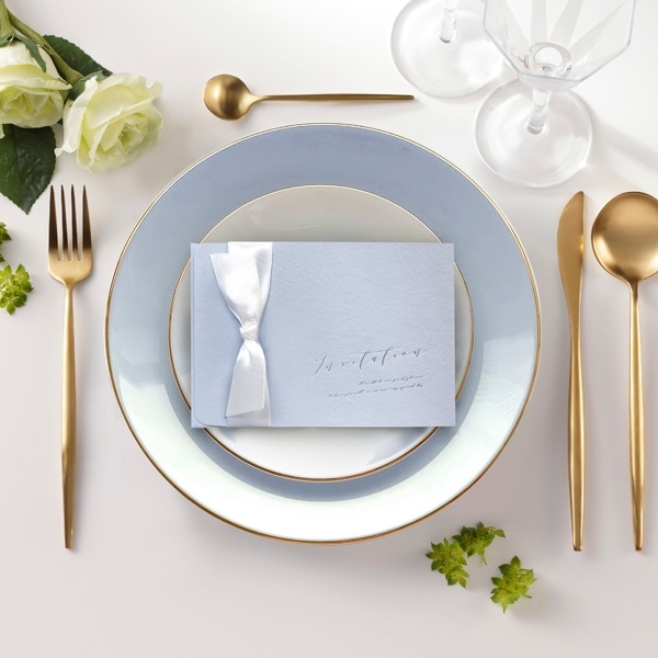 【数量限定】招待状【ノーブル】スカイブルー