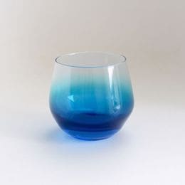 【THE EASTON】山中塗クリスタルタンブラー TSUNAGUタイプ ブルー/グリーングラデーション