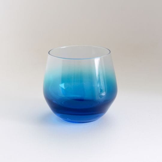 【THE EASTON】山中塗クリスタルタンブラー TSUNAGUタイプ ブルー/グリーングラデーション