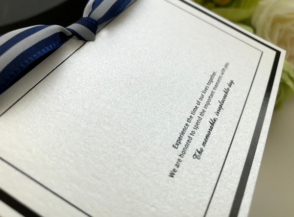 席札【リュボン】アイボリー