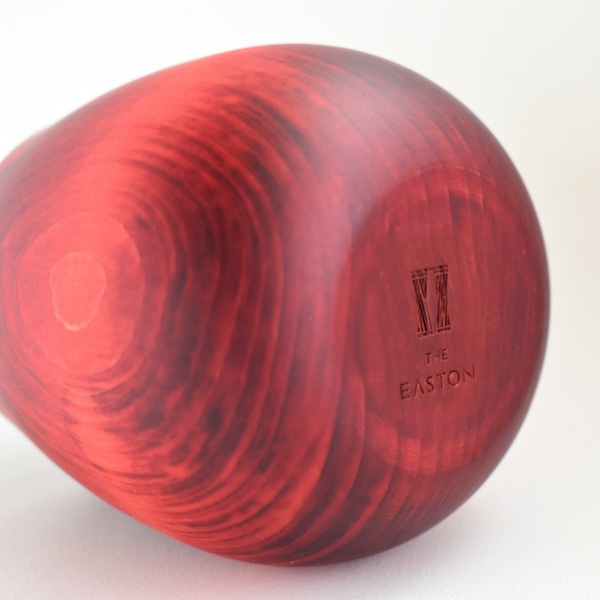 【THE EASTON】能登ヒバタンブラー ラウンドタイプ 山中塗 （レッド）