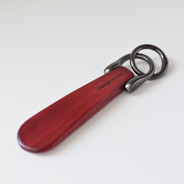 【THE EASTON】靴べらタイプ キーホルダー(山中塗)