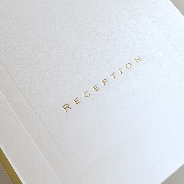 席次表【バレンシア】パールアイボリーN 箔ゴールド