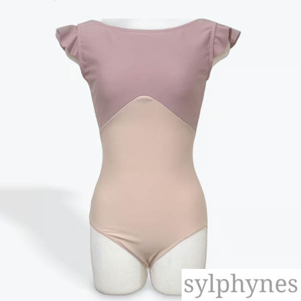 sylphynesシルフィーヌ【バイカラーレオタード】ウィングフリル