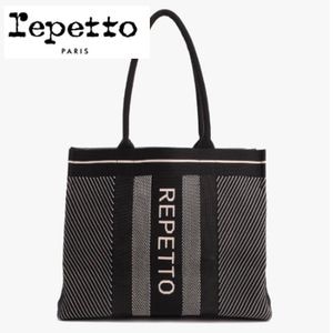 ���̲���20%OFF��repetto ��ڥå� KNITTED SHOPPING BAG (B0335TRN) �ȡ��ȥХå� ��ǥ����� 