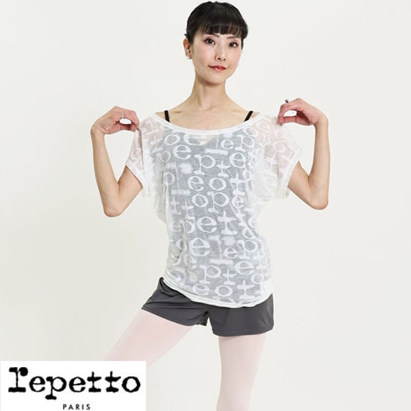 repetto��ڥåȡ�����T�����logo T-shirt�ڽղƿ����
