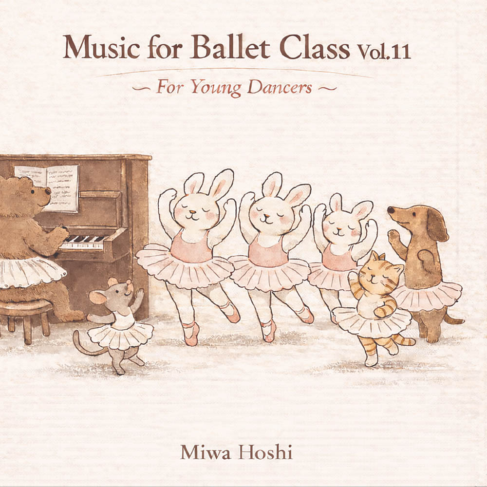 �����¡�MIWA HOSHI��Music for Ballet Class VOL.11 ��FOR YOUNG DANCERS�סʥ�å���CD��