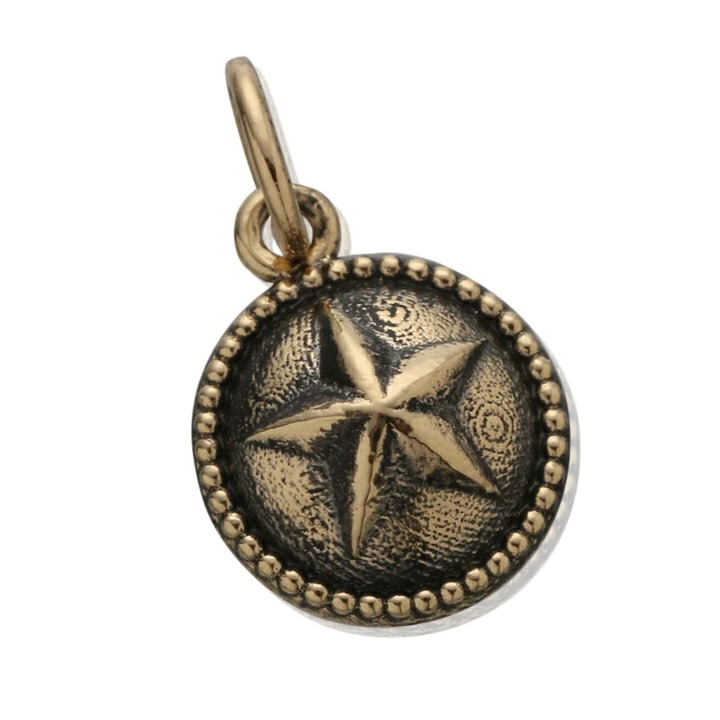 K18 Star Concho Pendant
