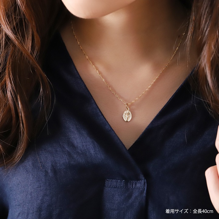 K18 Screw Chain 1.6mm Necklace（18金 スクリューチェーンネックレス
