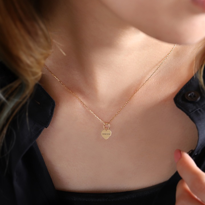 DEVAS K18 ネックレスチャーム K18 Plate Charm Pendant（18金 プレート チャーム ペンダント