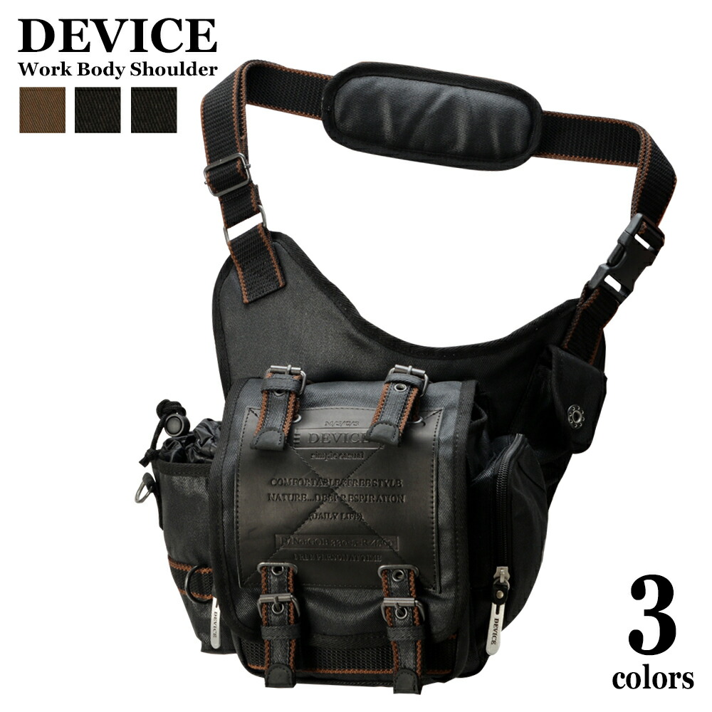 DEVICE Work ボディ ショルダーバッグ