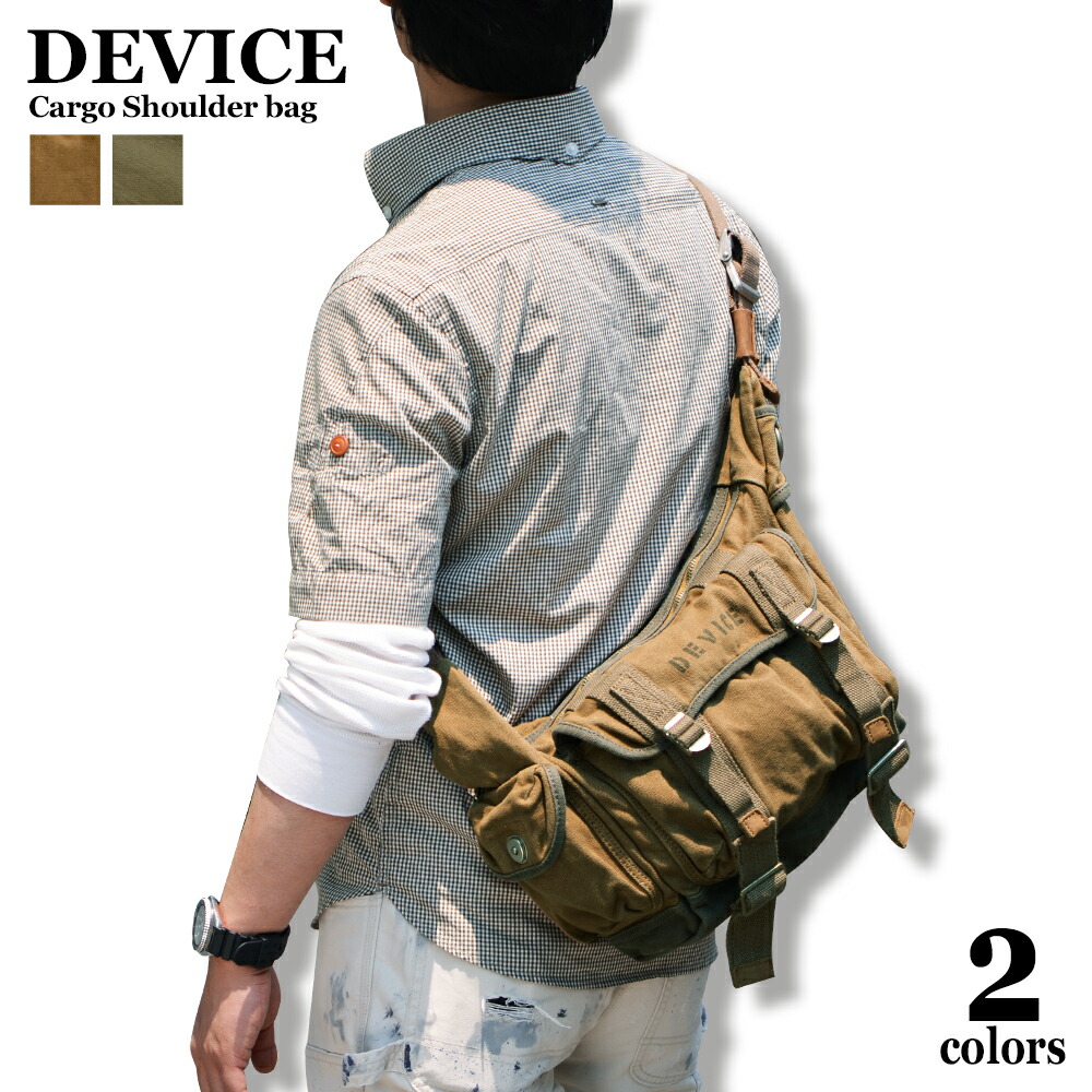 DEVICE Cargo ショルダーバッグ