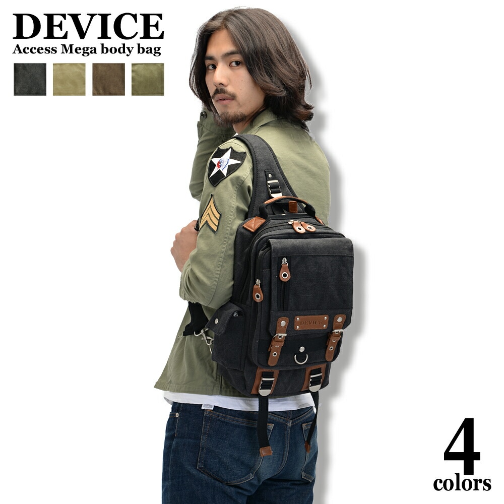 DEVICE Access メガボディショルダーバッグ
