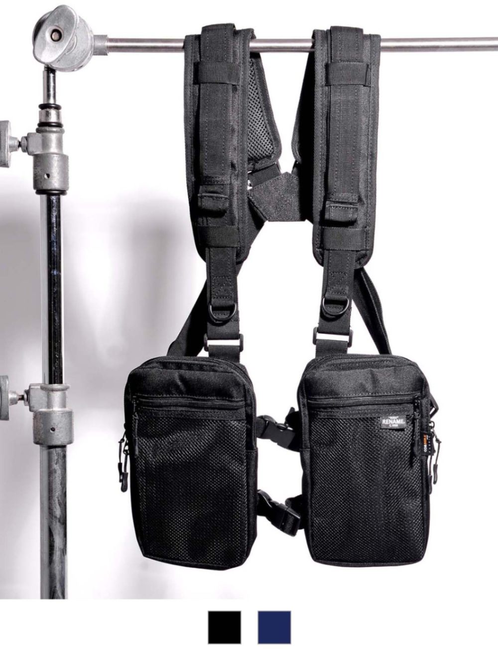 Rename コーデュラナイロン ベスト型ボディショルダーバッグ