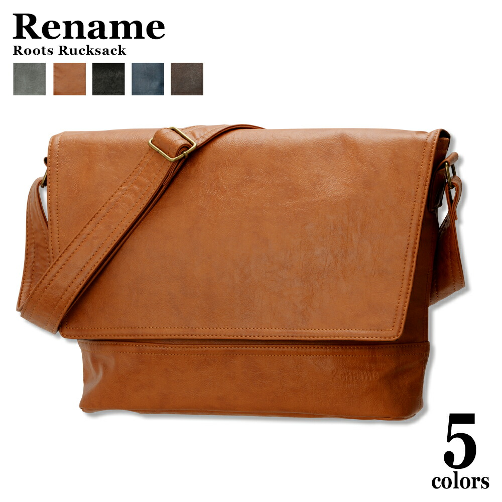 Rename roots ショルダーバッグ