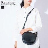 Rename PU ダブルフェイスショルダーバッグ