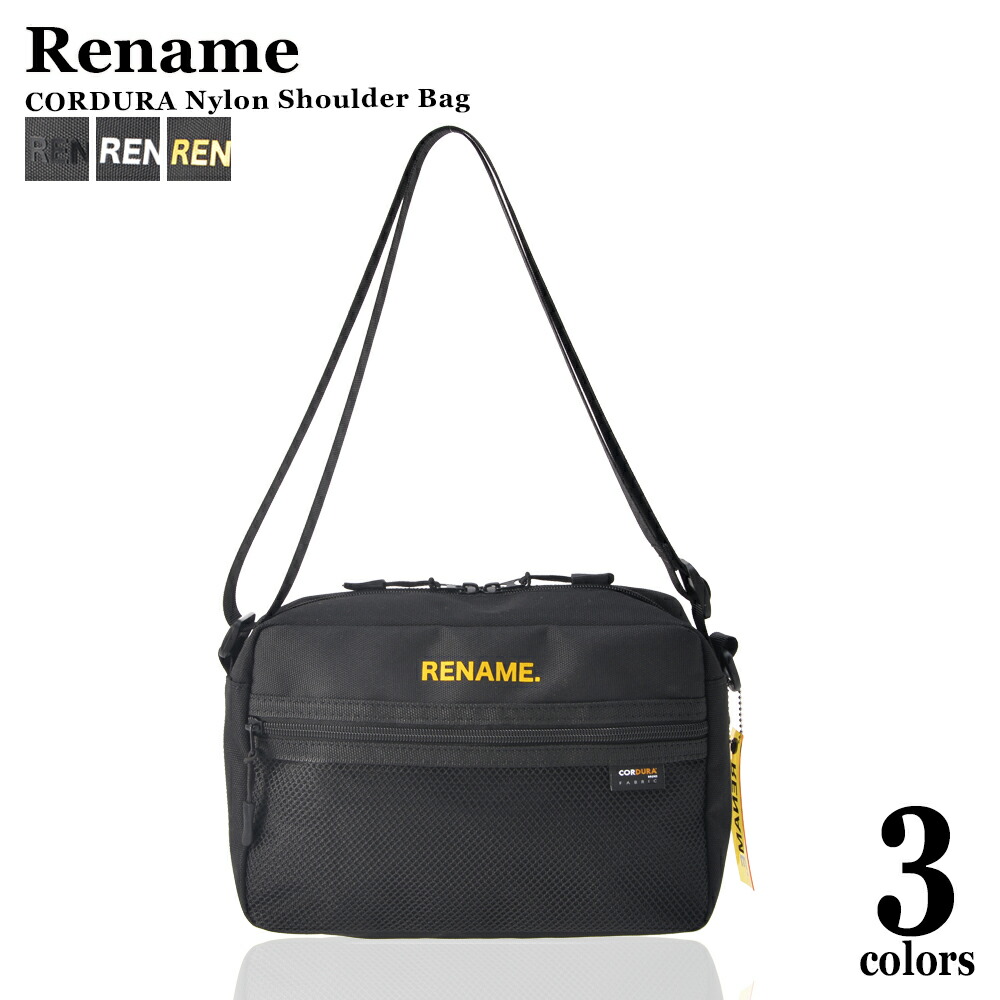 Rename CORDURAナイロン ショルダーバッグ