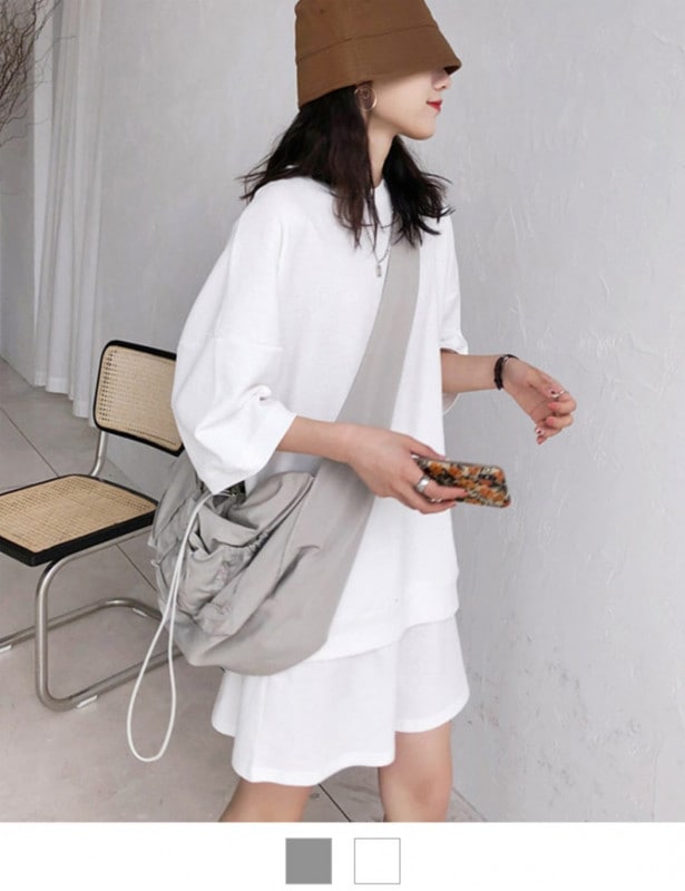 DEVICE select ショートパンツ+トップス2点セットのルームウェア セットアップ メンズ レディース