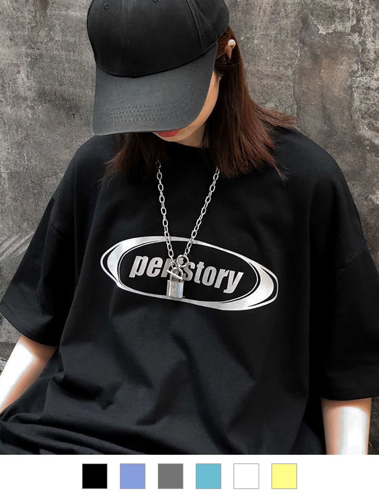 DEVICE select ストリート風 ルーズスタイル 半袖Ｔシャツ メンズ レディース