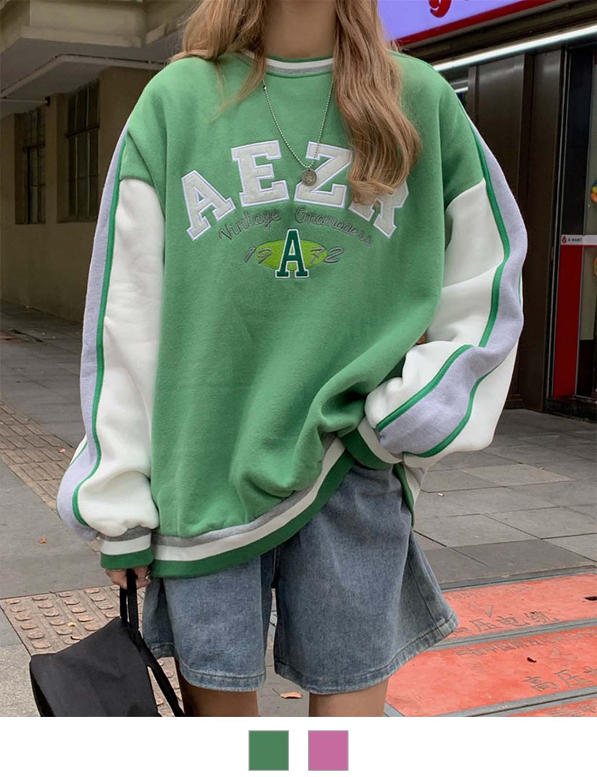 DEVICE select フロントビッグロゴ スウェット トレーナー